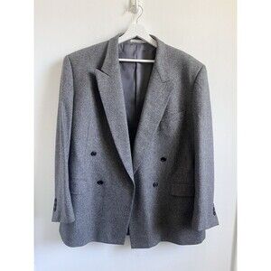 Lacetti Milano Double Breasted Wool Jacket R46-48